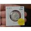 Image 1 : 1937 Canadian Silver Twenty Five Cents