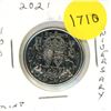 Image 1 : 2021 Canadian Half Dollar, 100th Anniversary of Canada Coat of Arms Limited Edition, Mint.