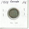 Image 2 : 1928 Canada Silver 10 Cents .