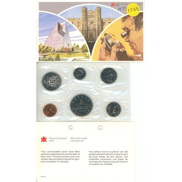 1983 Canada Uncirculated Coin Set.