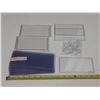 Image 1 : (7) Hard Plastic Currency Case, (38) Currency Plastic Sleeves and Assorted Plastic Coin Capsules.