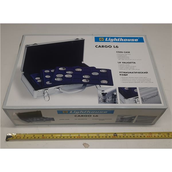 Lighthouse CARGO L6 Aluminum Coin Case. (Brand New)
