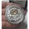 Image 2 : 2018 Royal Canadian Mint $30 Fine Silver Coin featuring a Golden Maple Leaf Design. It is a limited 