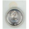 Image 2 : 1976 Montreal Olympic 5 Dollars Silver Coin.