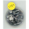 Image 1 : 1976 Montreal Olympic 10 Dollars Silver Coin.