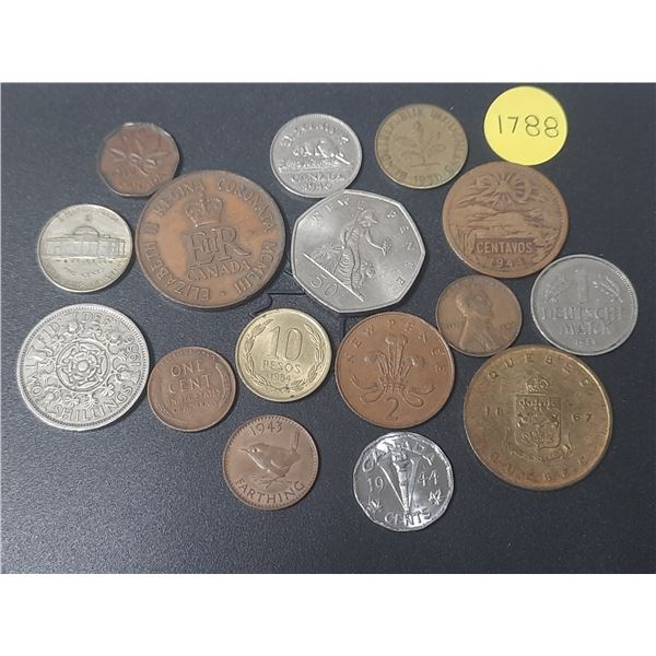 Lot of Foreign Currency Coins.
