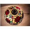 Image 5 : Beautiful Rare Tiffany Style Teapot Lamp, Working.  16.5” Tall. J.J. Peng Stamp on Shade.