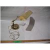 Image 1 : Brass Adjustable Desk Lamp, Working.