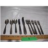 Image 1 : Vintage High Quality Silverplate German Cutlery.   WMF Knives (2), WMF 90 Forks (5), WMF Patent 90 S