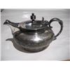 Image 2 : 1921 Silverplate Small Teapot w/ Fancy Design.  Meriden B. Company