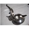 Image 7 : 1921 Silverplate Small Teapot w/ Fancy Design.  Meriden B. Company
