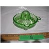 Image 1 : Vintage Federal Glass / Uranium Glass Reamer Juicer