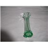 Image 3 : Uranium Glass Vase, 9” Tall