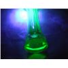 Image 7 : Uranium Glass Vase, 9” Tall