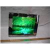 Image 1 : Vintage Mirror Light Box.  Lights up and Makes Nature Sounds (12.5” x 16”)
