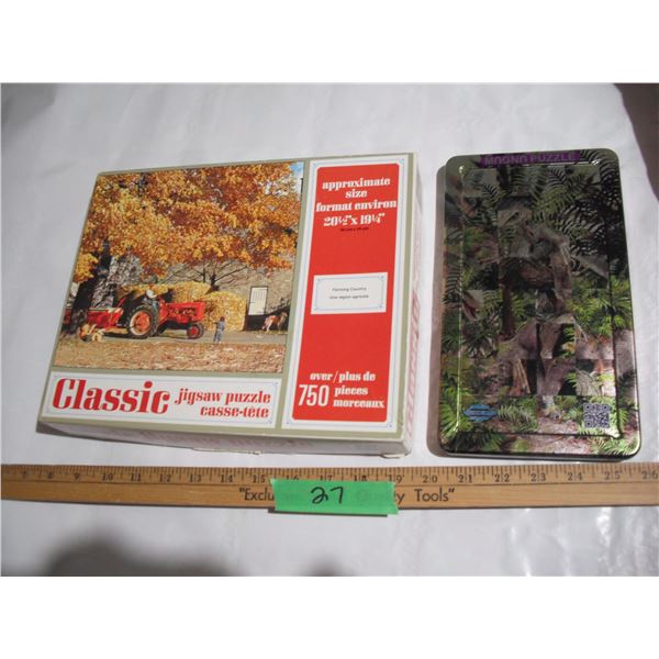 Farming Country Classic Puzzle, 3D Magna Puzzle (Missing 1 Piece)