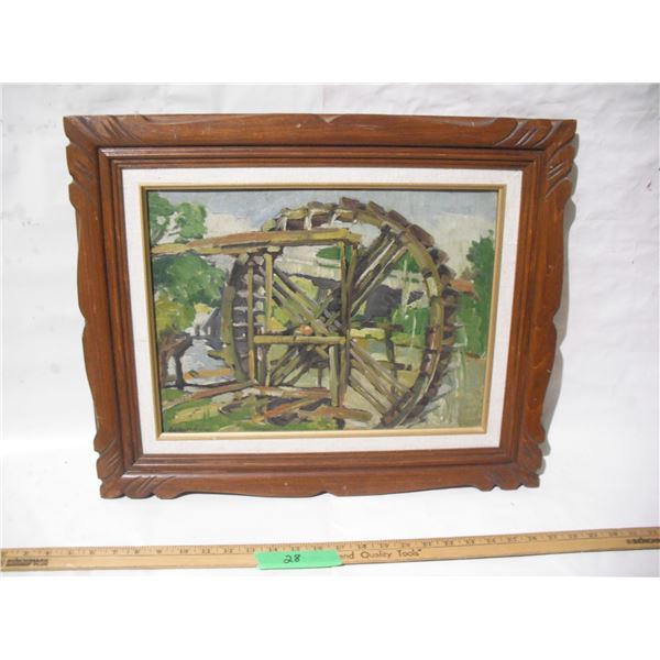 F.V. Hoffman Picture in Frame (18”x22”)