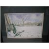 Image 2 : Valerie Munch “River View” Watercolour on Paper.  Framed (10x12”)
