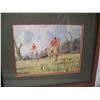 Image 4 : (2) George Wright Fox Hunting Pictures in Frame