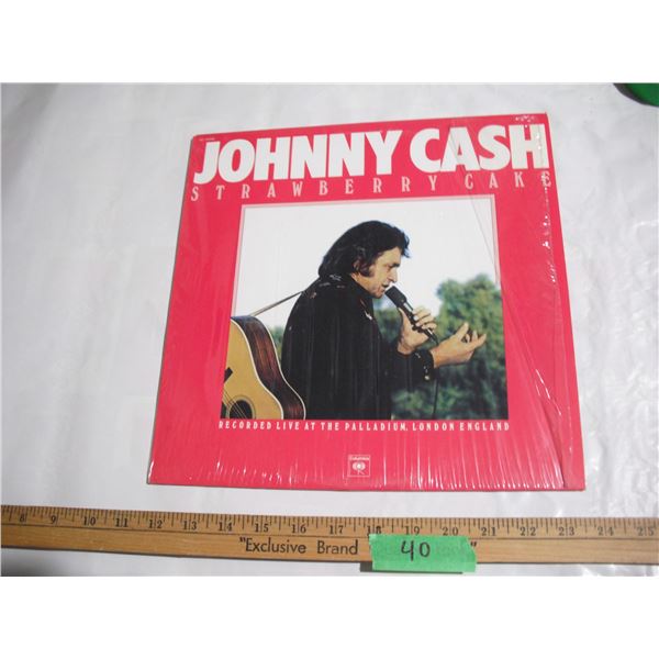 Johnny Cash “Strawberry Shortcake” Record