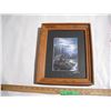 Image 1 : Jerry Doell “Lonely Lake” Print in Frame (10.25”x12.25”)