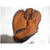 Image 4 : RARE Antique Kids 3-Finger Ball Glove (1st Baseman Trapper Style), Everlast (FB-123).  Genuine Leath
