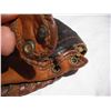 Image 7 : RARE Antique Kids 3-Finger Ball Glove (1st Baseman Trapper Style), Everlast (FB-123).  Genuine Leath