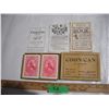 Image 1 : RARE 1910-13 Parker Brothers “Coon-Can” Rook Card Game w/ Original Box and (3) Boo