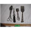 Image 1 : (4) Vintage Silverplated Serving Utensils