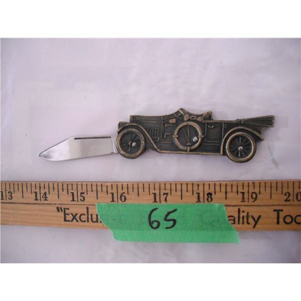 Vintage Colonial Folding Car Knife (5.75”)