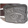 Image 2 : 2014 Jack Daniels Belt Buckle & Western Belt (44”)
