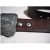 Image 7 : 2014 Jack Daniels Belt Buckle & Western Belt (44”)