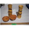 Image 1 : Aspen Red Wood Cedar Candle Holders