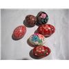 Image 2 : Hand Painted Wooden Ukrainian Eggs