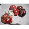 Image 3 : Hand Painted Wooden Ukrainian Eggs