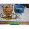 Image 1 : Coca-Cola & Ogopogo Glass Goblets