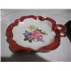 Image 2 : Vintage Russian Hand Painted Metal Tray, Noritake Ceramic Dish