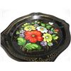 Image 4 : Vintage Russian Hand Painted Metal Tray, Noritake Ceramic Dish