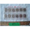 Image 1 : 1967-1992 Canada 125 Quarter Set in Plastic