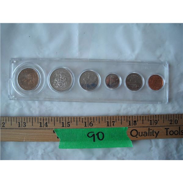 1995 Canada Coin Set in Plastic