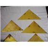 Image 2 : (5) Metal Gas Pipe Marker Warning Signs