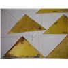 Image 3 : (5) Metal Gas Pipe Marker Warning Signs