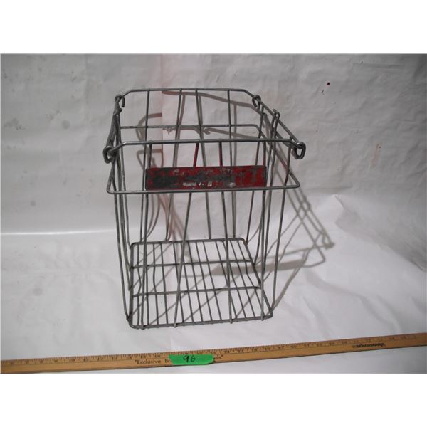 Vintage Burnbrae Farms Ltd. Metal Egg Crate.
