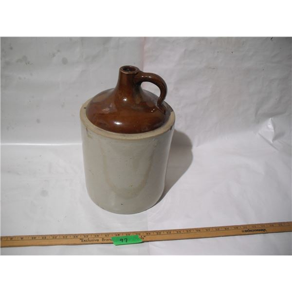 Large Stoneware Jug (Imperial on Base) 14” Tall