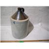 Image 1 : RARE Large Burley Winter Pottery Blue Heart 5 Gallon Stoneware Jug.