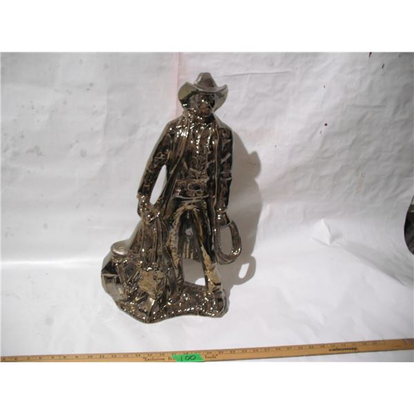 Creative Ceramics Large Ceramic Cowboy Figurine (22” Tall)