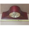 Image 2 : Bulova Westminster Mantle Clock – (No Glass) - Battery Operated (Needs Repair, Chime Works)