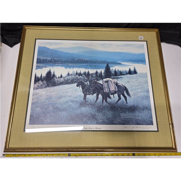 Print picture by John A. Schnurrenberger- 132/150- 32" by 26"