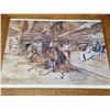 Image 2 : Print picture by C.M Russell- 31" by 28"