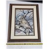 Image 1 : 3D owl picture- 14" by 20"